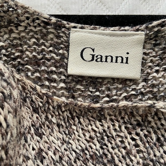 Ganni Spot Knit Tank Top - Picture 1 of 4